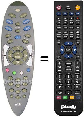 Replacement remote control RDC-002