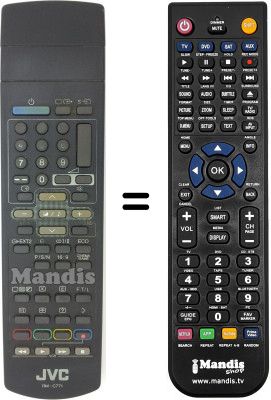 Replacement remote control RM-C771