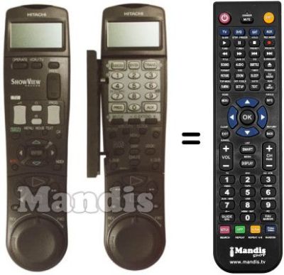 Replacement remote control RM 986 E