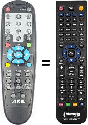 Replacement remote control Engel TDT 5100