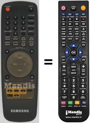 Replacement remote control 10329 P