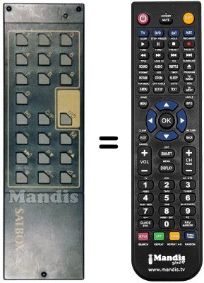 Replacement remote control TZ-ER 200