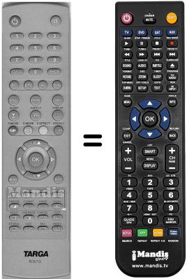 Gleichwertige Fernbedienung Targa LT 3230