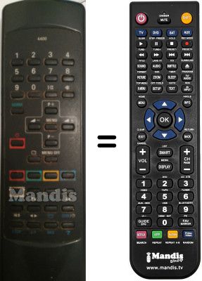 Gleichwertige Fernbedienung Sinudyne 32B0 A