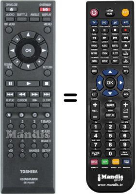 Replacement remote control SE-R0288