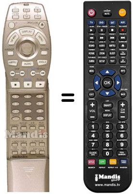 Replacement remote control VEQ 2368