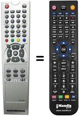 Replacement remote control United UTV 14X83 D (ver. 2)