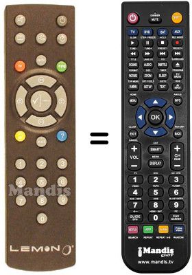Gleichwertige Fernbedienung Lemon 07-CI