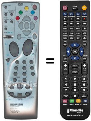 Replacement remote control Pathé Marconi DTH 5400