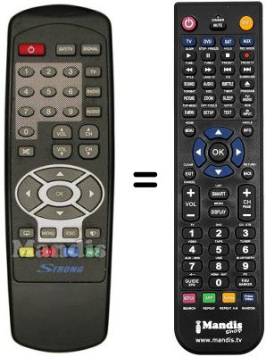 Replacement remote control Strong SRT 4400