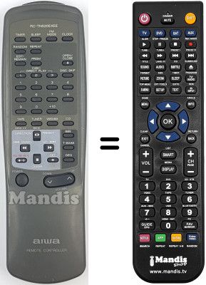 Replacement remote control RC-TN 520 EXEE