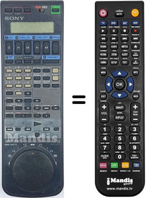 Gleichwertige Fernbedienung Loewe RMT-V373