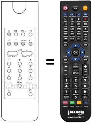 Replacement remote control REMCON354 Replacement remote control REMCON354