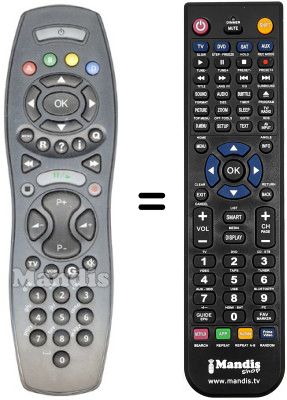 Gleichwertige Fernbedienung REMCON1384