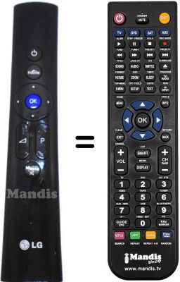Replacement remote control AKB73295501 MAGIC MOTION Replacement remote control AKB73295501 MAGIC MOTION