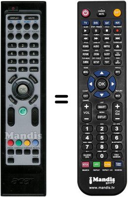 Replacement remote control Acer AT3235B