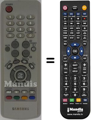Replacement remote control Samsung SYNCMASTER Replacement remote control Samsung SYNCMASTER