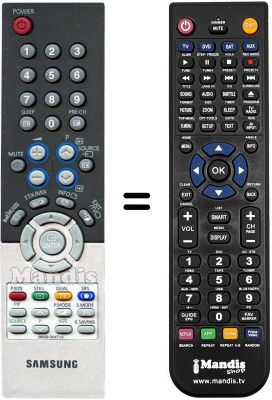 Replacement remote control Samsung LE32R86WDX/XEU Replacement remote control Samsung LE32R86WDX/XEU