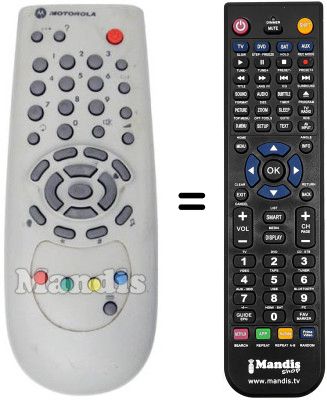 Replacement remote control REMCON1306
