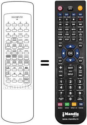 Gleichwertige Fernbedienung WELTBLICH IV7663-25