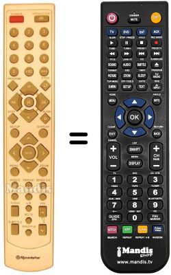 Replacement remote control REMCON861