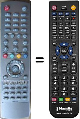 Replacement remote control Aeg R-23E