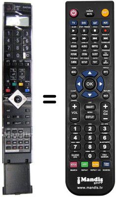 Replacement remote control Samsung GA718WJSA Replacement remote control Samsung GA718WJSA
