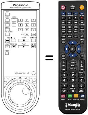 Replacement remote control REMCON343