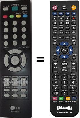 Gleichwertige Fernbedienung LG MKJ33981404