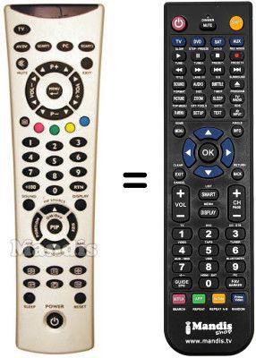 Replacement remote control Medion REMCON1232