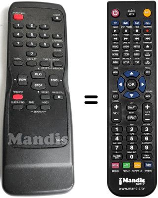 Gleichwertige Fernbedienung Funai 23A-450