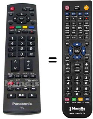 Replacement remote control N2QAYB000223