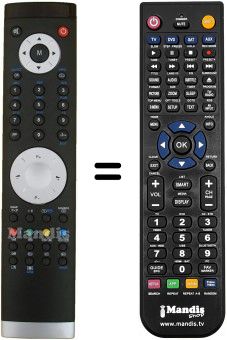 Gleichwertige Fernbedienung RC1050