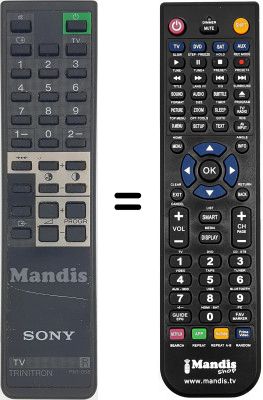 Replacement remote control Sony RM658