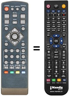 Replacement remote control REMCON1131