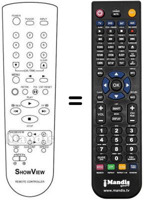 Gleichwertige Fernbedienung REMCON425 Gleichwertige Fernbedienung REMCON425