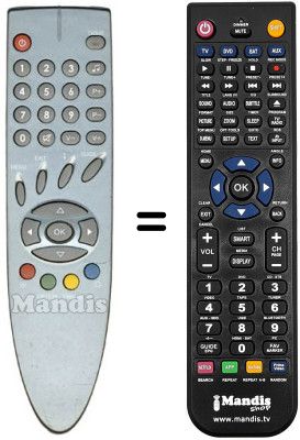 Gleichwertige Fernbedienung REMCON971