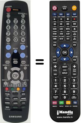 Replacement remote control Samsung LE23R41 Replacement remote control Samsung LE23R41