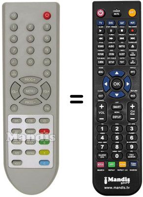 Replacement remote control REMCON1133