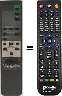 Gleichwertige Fernbedienung RMT-V252