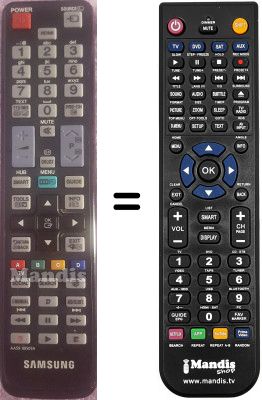 Replacement remote control AA59-00509A