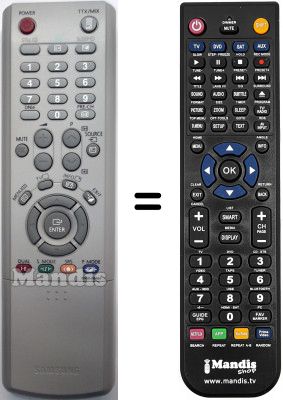 Replacement remote control Samsung LE32R52BXXEC Replacement remote control Samsung LE32R52BXXEC