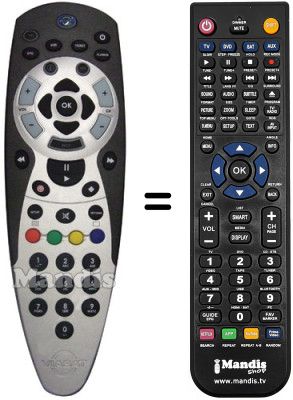 Gleichwertige Fernbedienung Samsung MF5900301A