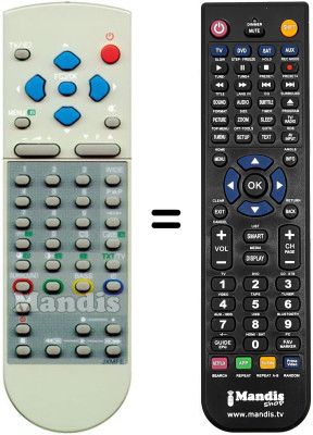 Replacement remote control Sanyo JXMFE