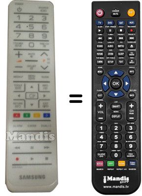 Replacement remote control Samsung BN59-01092A