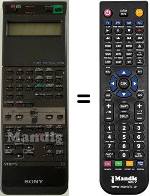 Gleichwertige Fernbedienung Samsung RMT-451 Gleichwertige Fernbedienung Samsung RMT-451