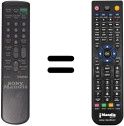Replacement remote control RM861