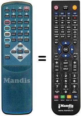 Replacement remote control Flint FL2832