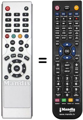 Replacement remote control TELEWIRE 3403M