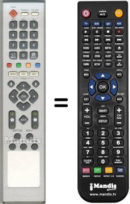 Replacement remote control Ferguson HF8800 HD